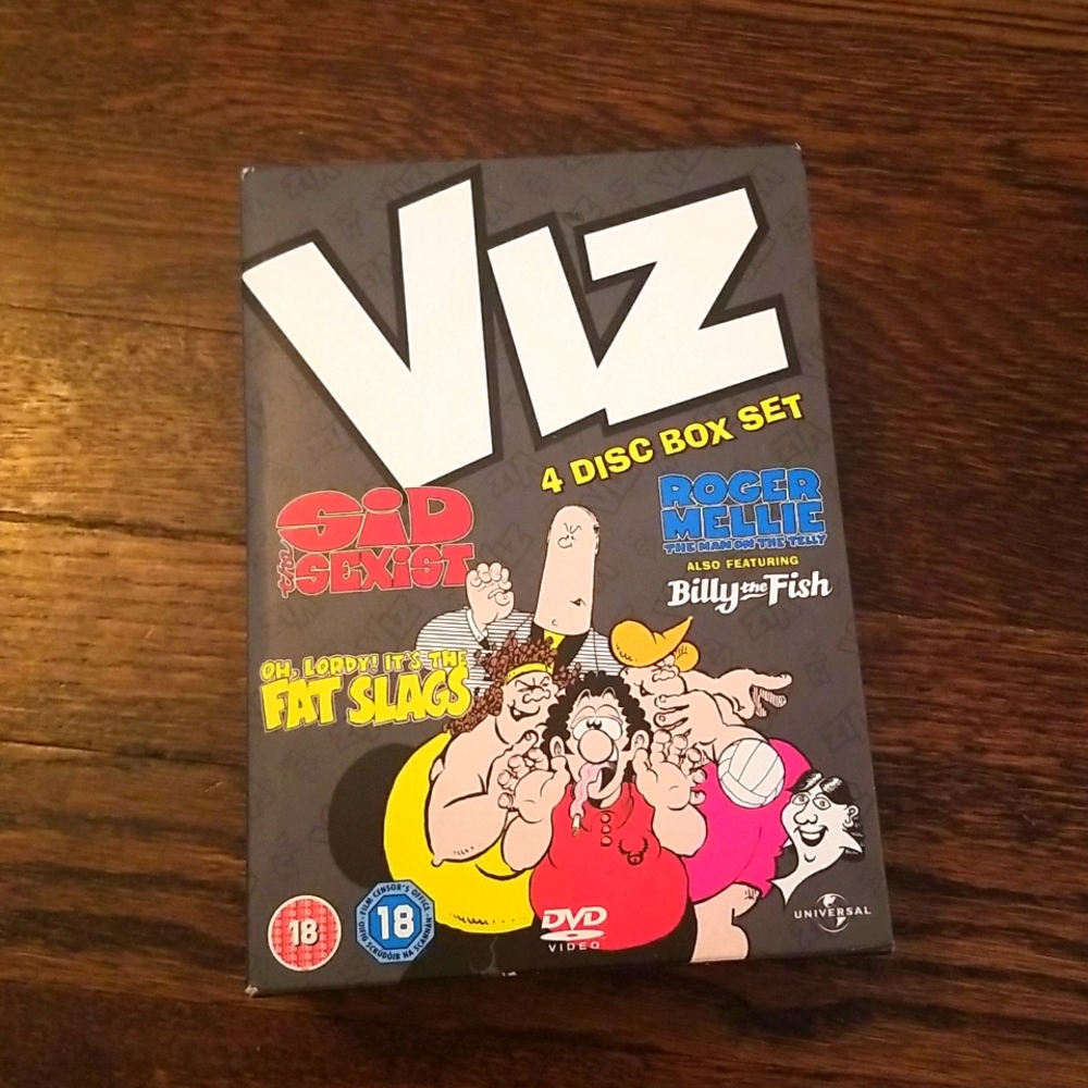 Viz 4 Disc Box Set DVD